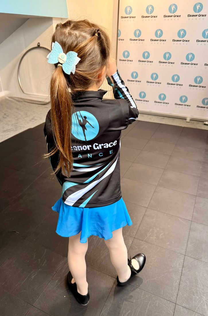 A dancer in Eleanor Grace Dance uniform